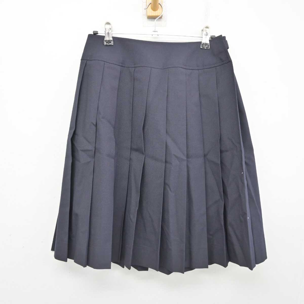 【中古】兵庫県 日ノ本学園高等学校 女子制服 3点 (ブラウス・スカート) sf078695