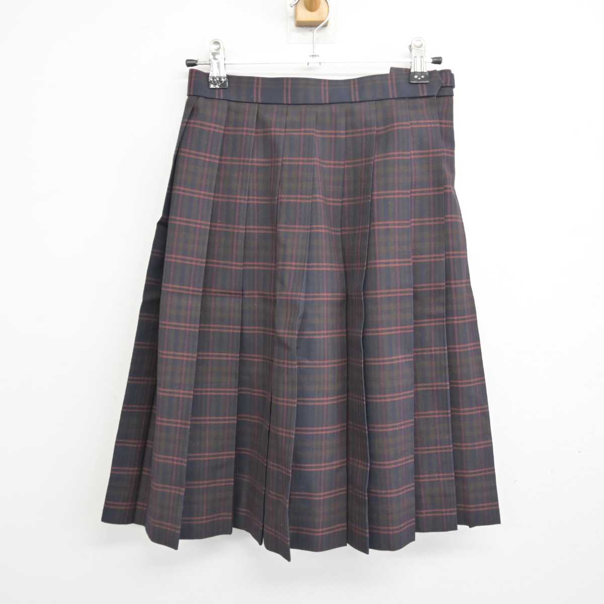 【中古】京都府 日新中学校 女子制服 3点 (スカート・スカート) sf078699