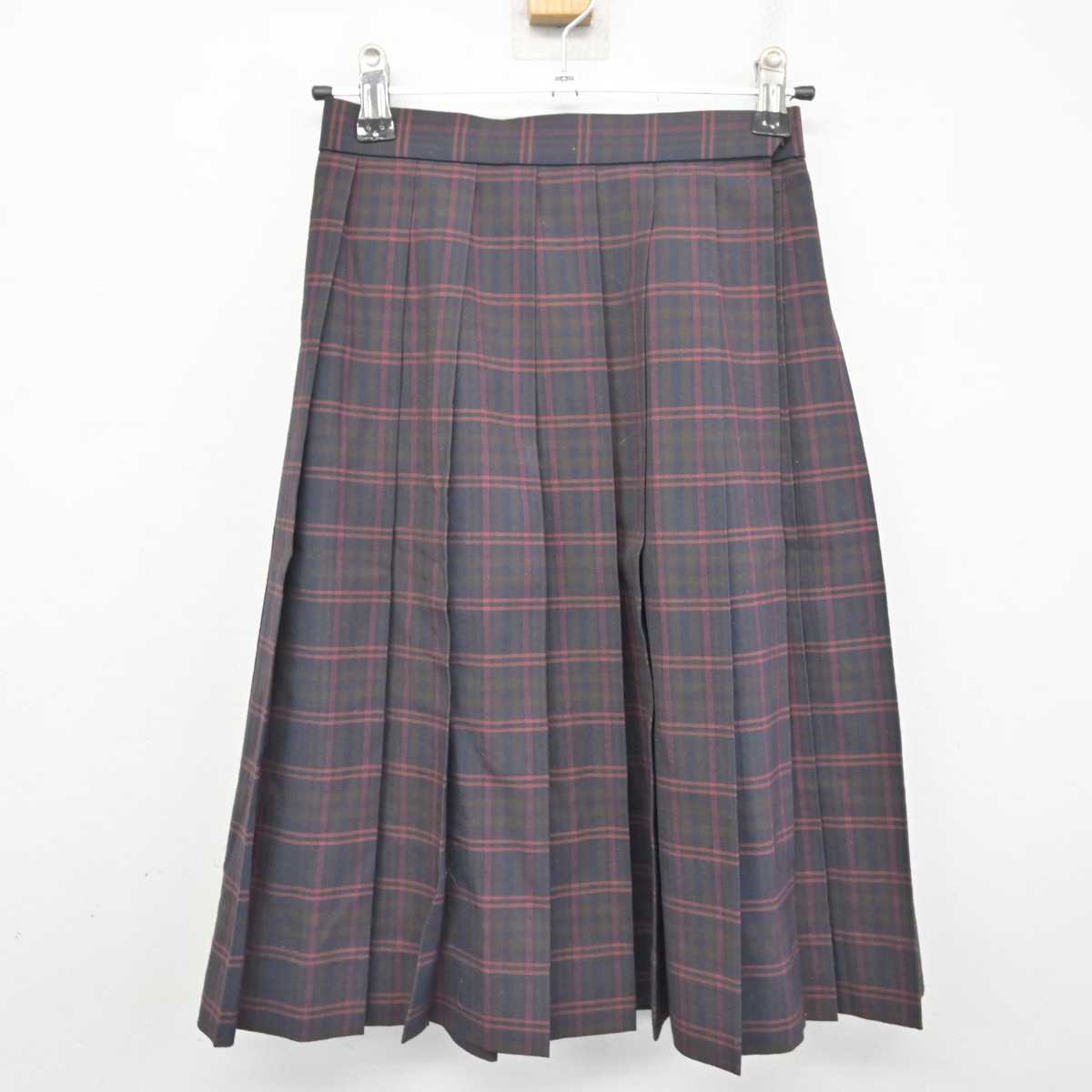 【中古】京都府 日新中学校 女子制服 2点 (シャツ・スカート) sf078700