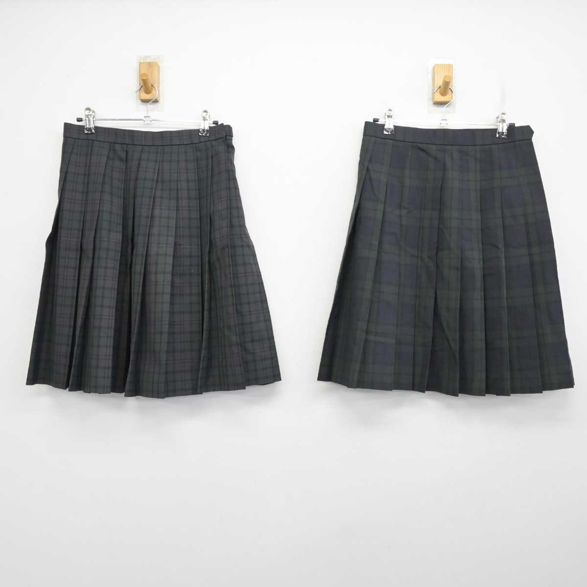 【中古】大阪府 南港北中学校 女子制服 3点 (ブレザー・スカート) sf078736