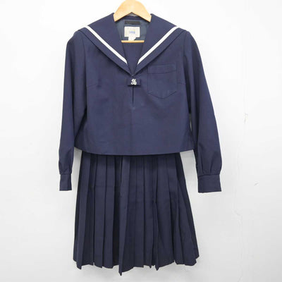 【中古】兵庫県 書写中学校 女子制服 2点 (セーラー服・スカート) sf078738