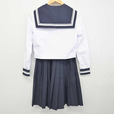 【中古】高知県 土佐女子中学高等学校 女子制服 2点 (セーラー服・スカート) sf078739