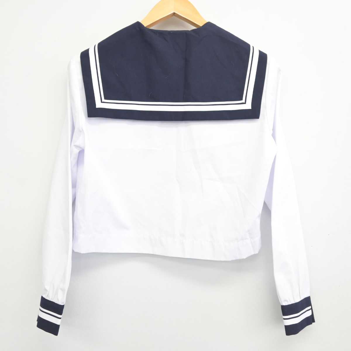 【中古】高知県 土佐女子中学高等学校 女子制服 2点 (セーラー服) sf078740