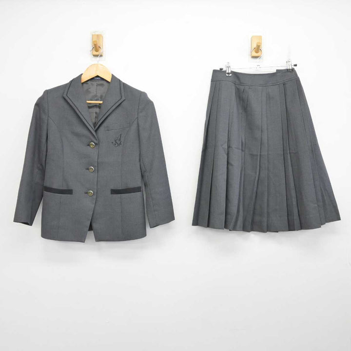 【中古】兵庫県 相生産業高等学校 女子制服 2点 (ブレザー・スカート) sf078742