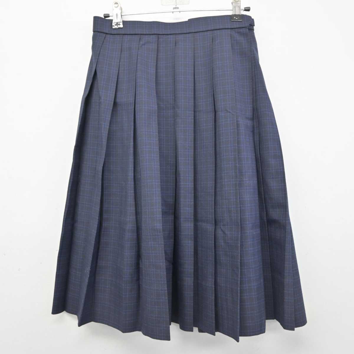 【中古】福岡県 照葉小中学校 女子制服 3点 (ブレザー・スカート) sf078745