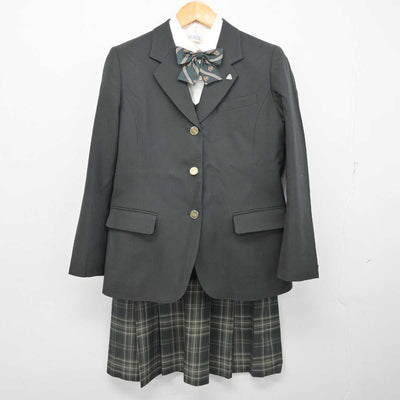 【中古】埼玉県 越谷総合技術高等学校 女子制服 6点 (ブレザー・ニット・シャツ・スカート) sf078751