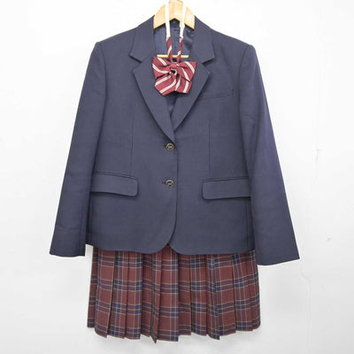 【中古】埼玉県 八潮南高等学校 女子制服 4点 (ブレザー・スカート) sf078753