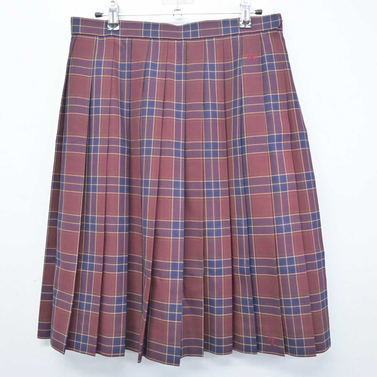 【中古】埼玉県 八潮南高等学校 女子制服 4点 (ブレザー・スカート) sf078753