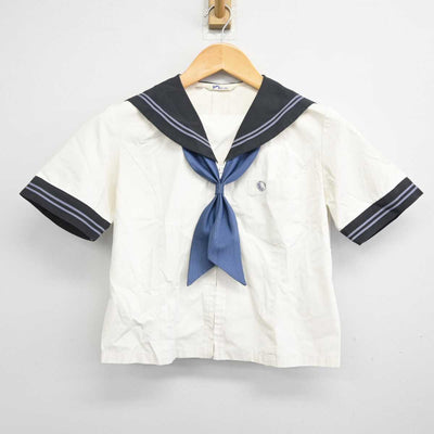 【中古】奈良県 奈良学園登美ヶ丘中学校・高等学校 女子制服 3点 (セーラー服・スカート) sf078762