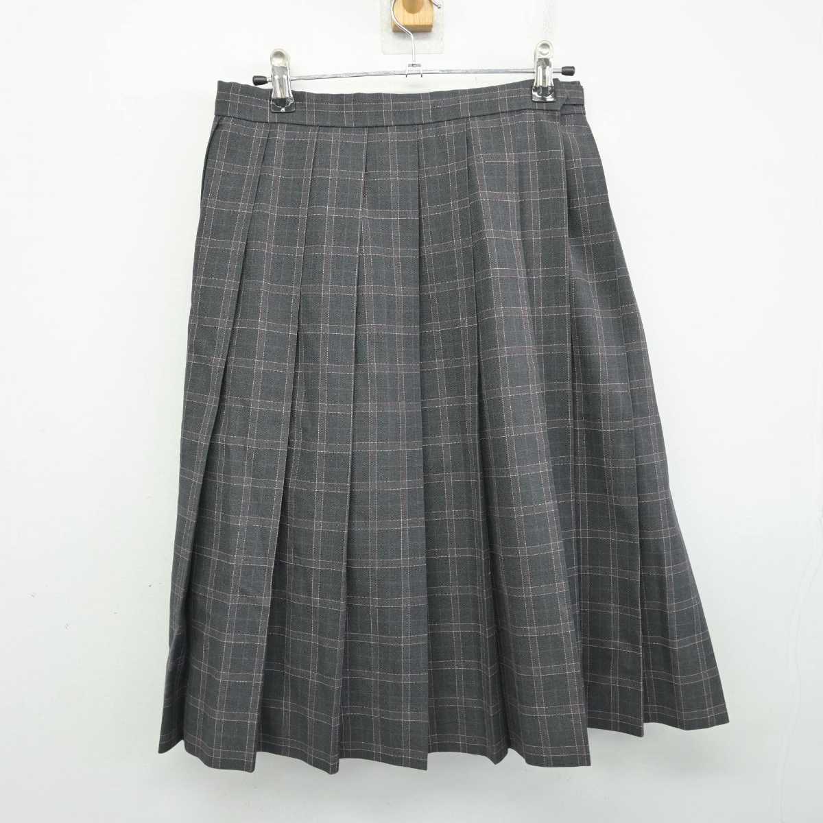 【中古】愛知県 安城農林高等学校 女子制服 4点 (ブレザー・シャツ・スカート) sf078771