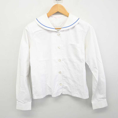 【中古】岐阜県 聖マリア女学院中学校 女子制服 3点 (ニットベスト・ブラウス・スカート) sf078782