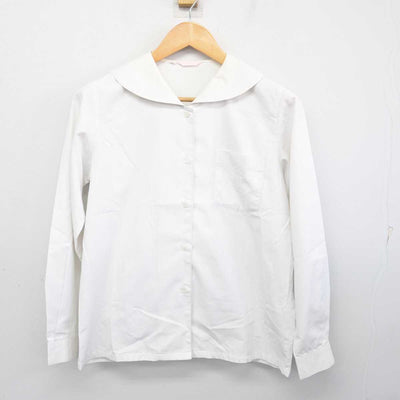 【中古】岐阜県 聖マリア女学院高等学校 女子制服 2点 (ニットベスト・ブラウス) sf078783