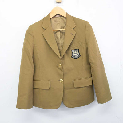 【中古】岡山県 岡山学芸館高等学校 女子制服 2点 (ブレザー) sf078793