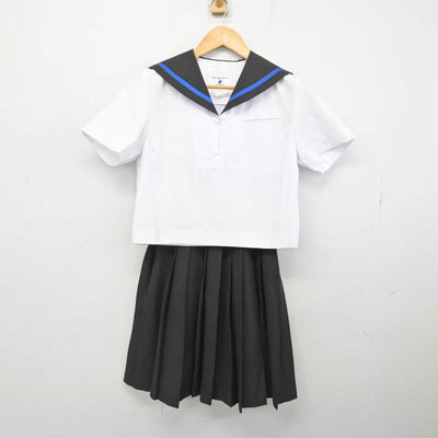 【中古】青森県 弘前市立第五中学校 女子制服 3点 (セーラー服・スカート) sf078801