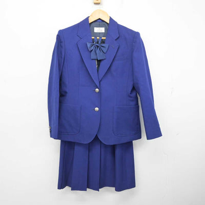 【中古】岩手県 不来方高等学校 女子制服 4点 (ブレザー・ベスト・スカート) sf078802