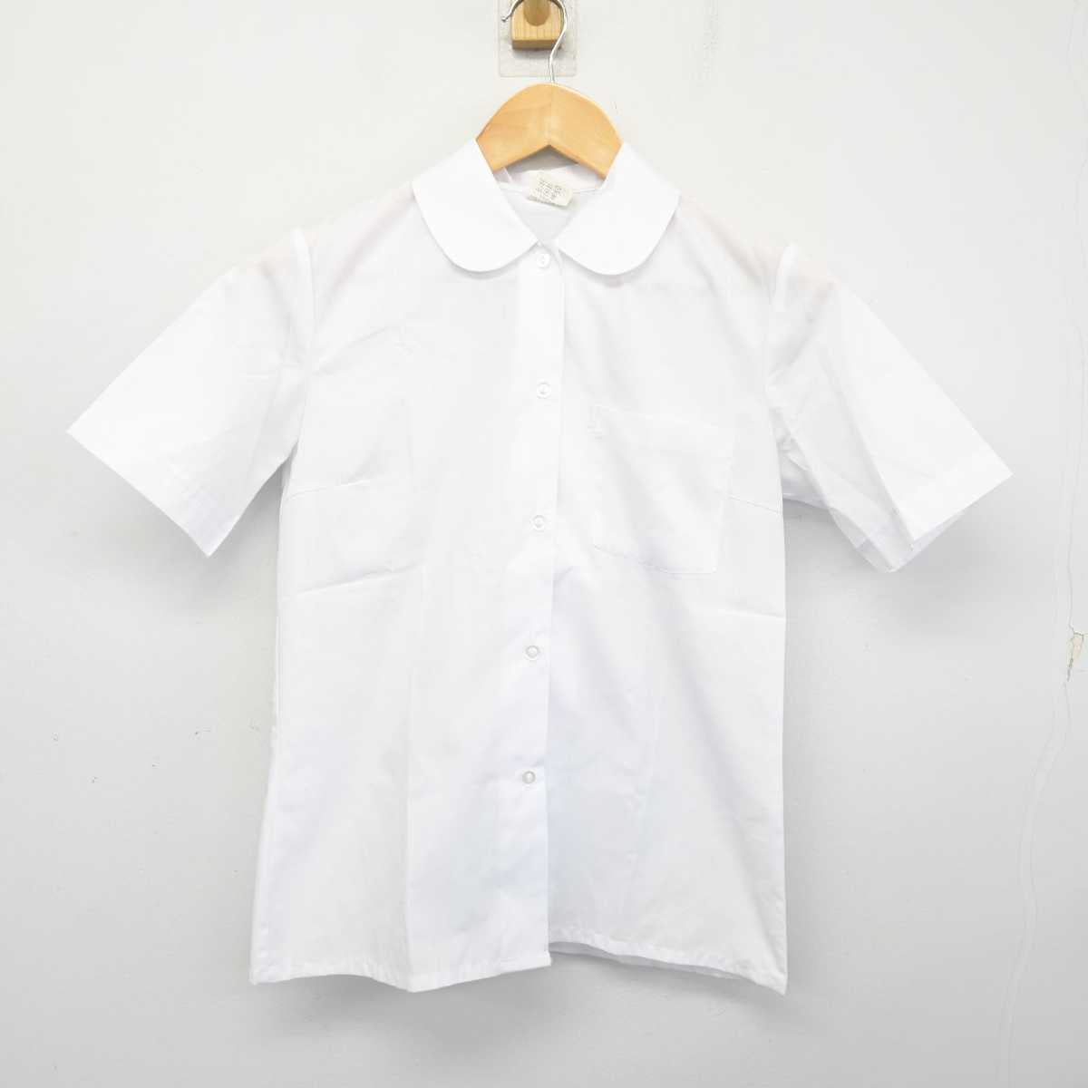 【中古】東京都 大田区立御園中学校 女子制服 3点 (ニットベスト・シャツ・スカート) sf078807