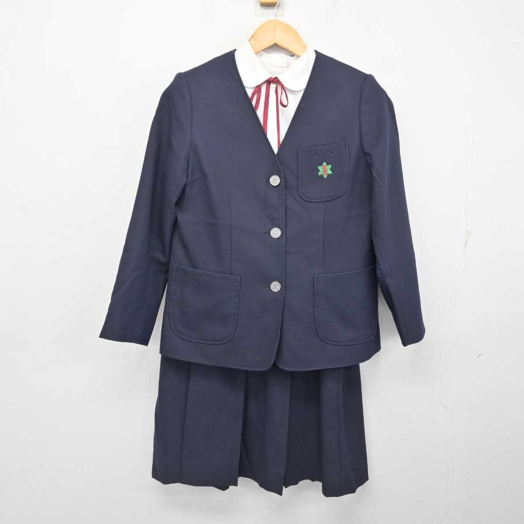 中古】東京都 大田区立御園中学校 女子制服 4点 (ブレザー・シャツ・スカート) sf078808 | 中古制服通販パレイド