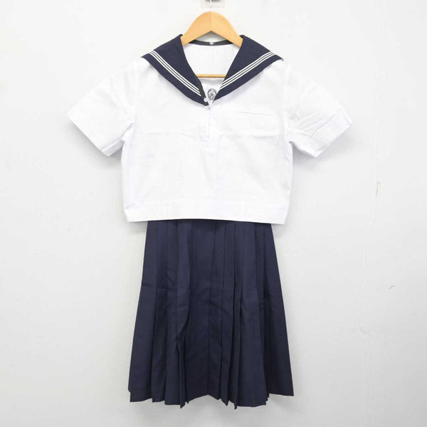 中古】東京都 八潮高等学校 女子制服 2点 (セーラー服・スカート
