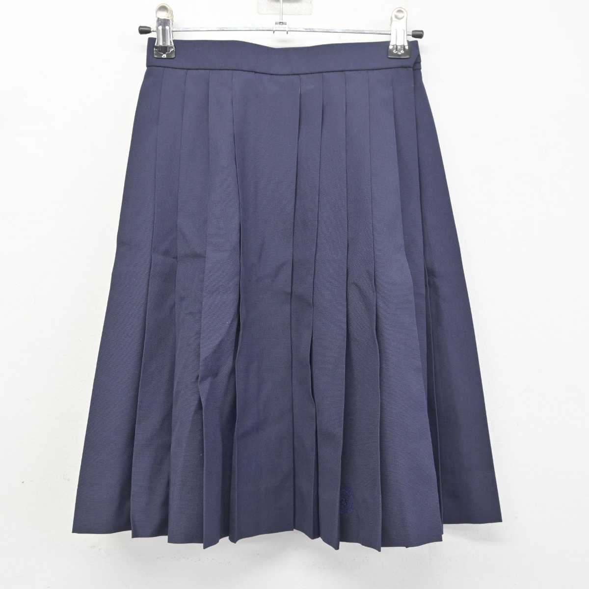 【中古】東京都 八潮高等学校 女子制服 2点 (セーラー服・スカート) sf078813