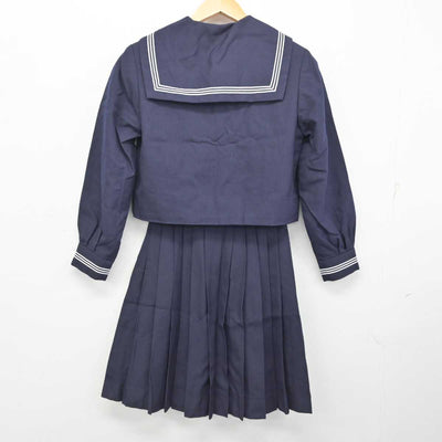 【中古】東京都 八潮高等学校 女子制服 2点 (セーラー服・スカート) sf078814