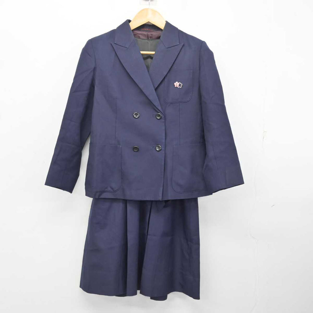 中古制服】京都府 商業高等学校 女子制服 4点（ブレザー