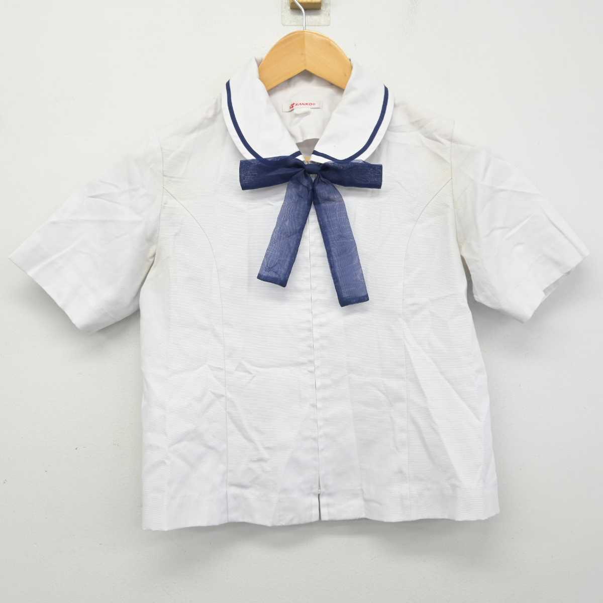 【中古】秋田県 秋田北高等学校 女子制服 4点 (シャツ・シャツ) sf078824