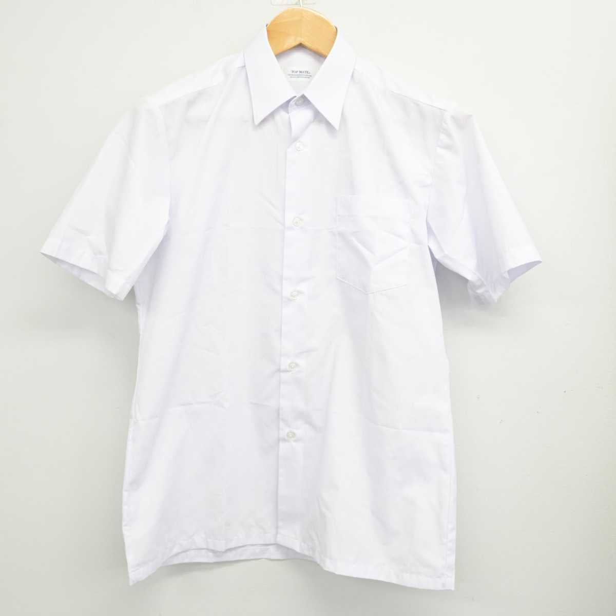 【中古】茨城県 十王中学校 男子制服 2点 (シャツ・ズボン) sf078835