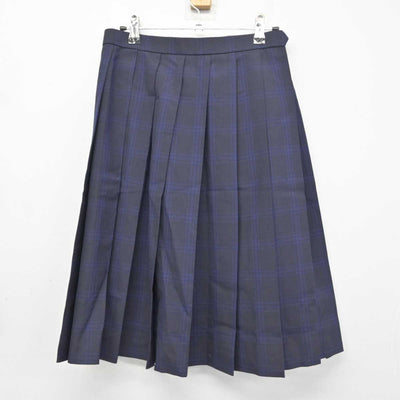 【中古】北海道 帯広南商業高等学校 女子制服 3点 (ベスト・スカート) sf078838