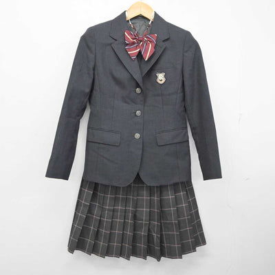 【中古】千葉県 松戸向陽高等学校 女子制服 3点 (ブレザー・スカート) sf078842