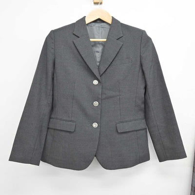 【中古】北海道 釧路商業高等学校 女子制服 3点 (ブレザー・スカート) sf078846