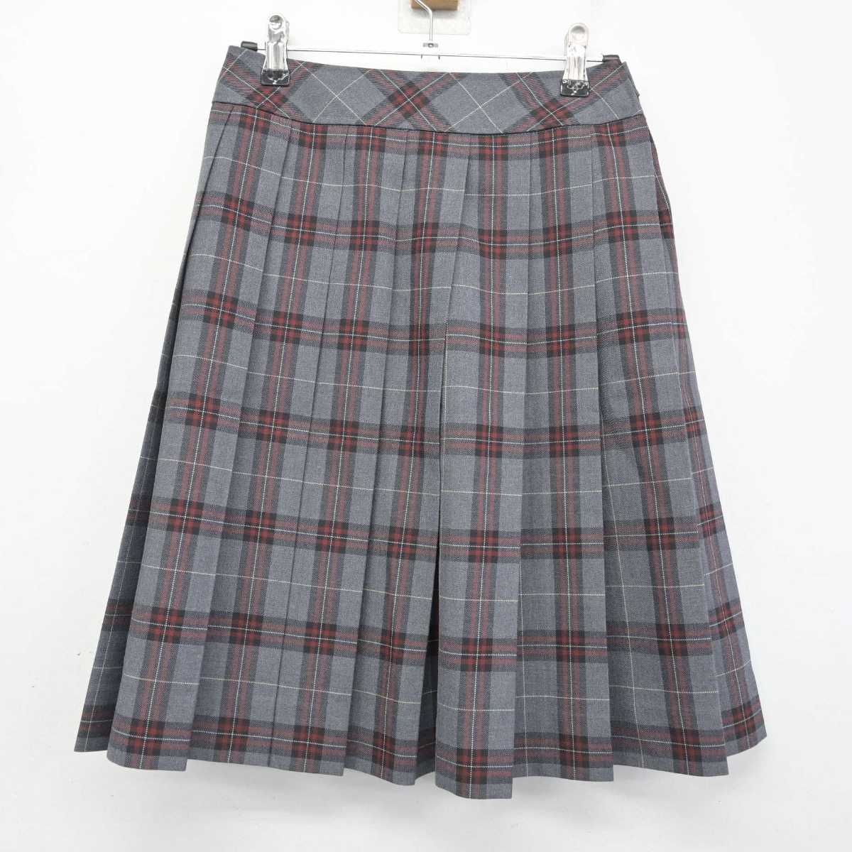 【中古】北海道 釧路商業高等学校 女子制服 3点 (ブレザー・スカート) sf078846