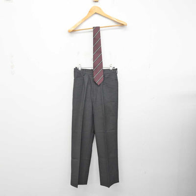 【中古】北海道 釧路商業高等学校 女子制服 2点 (ズボン) sf078847