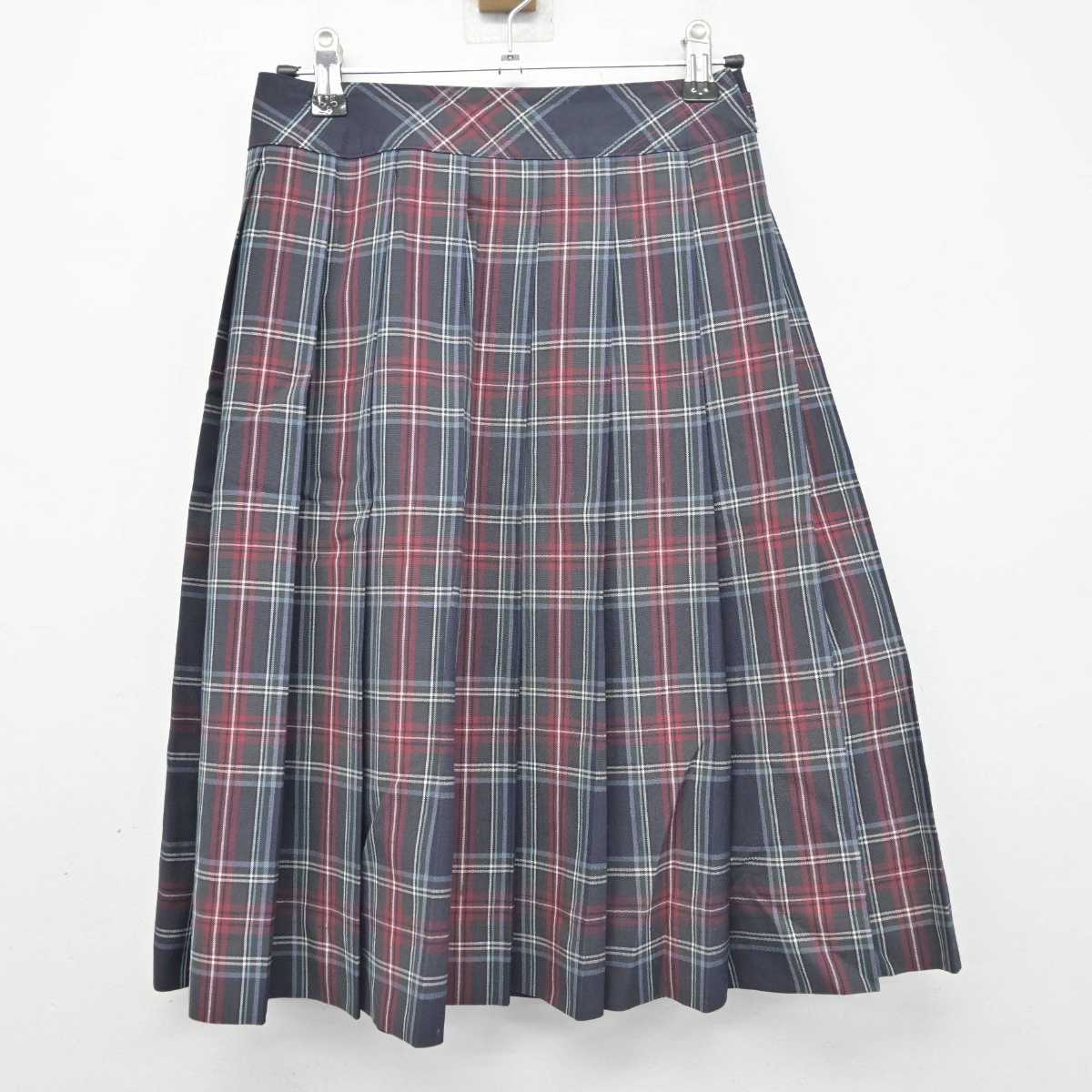 【中古】大阪府 大阪学園 大阪高等学校 女子制服 2点 (シャツ・スカート) sf078856