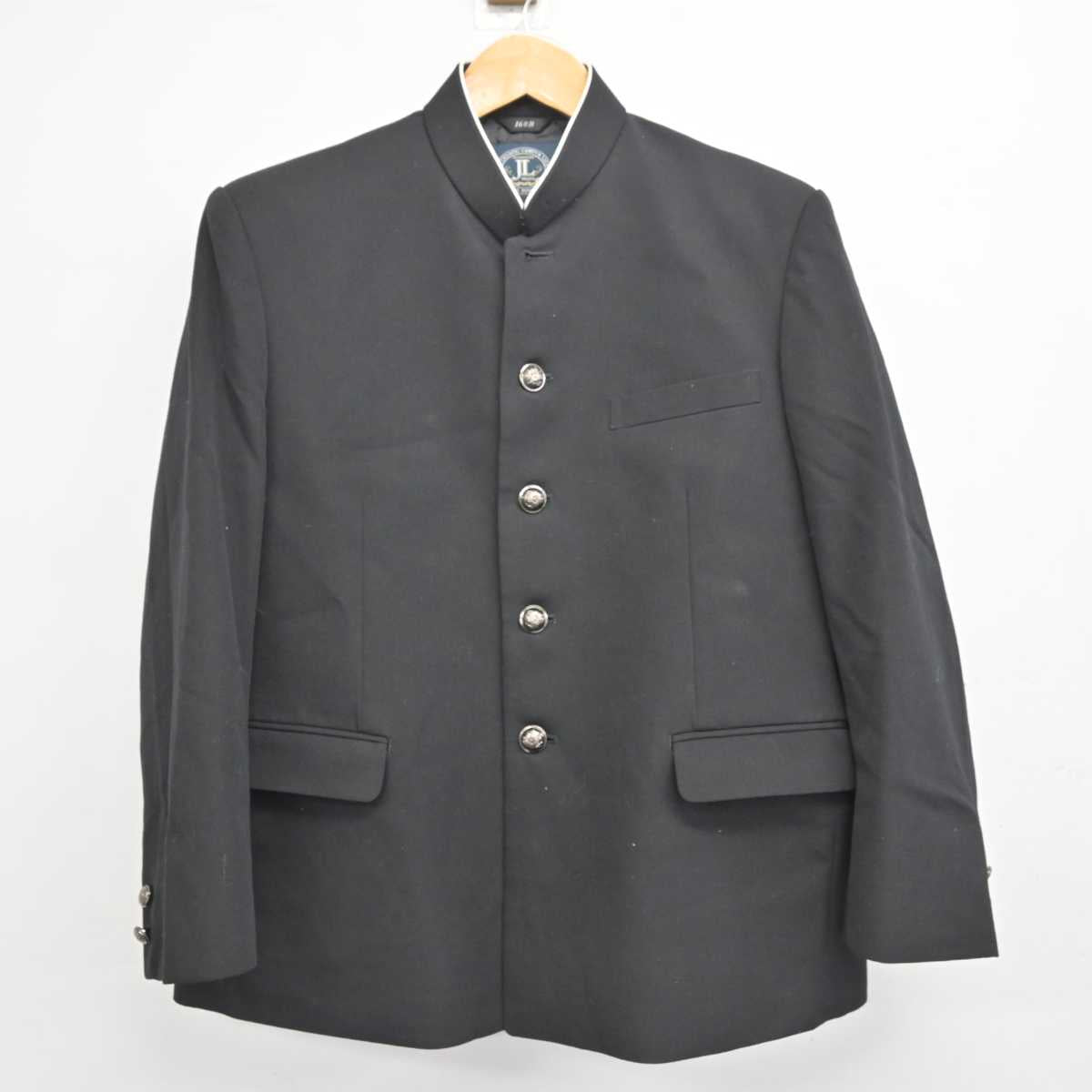 【中古】埼玉県 黒浜西中学校 男子制服 2点 (学ラン・ズボン) sf078860