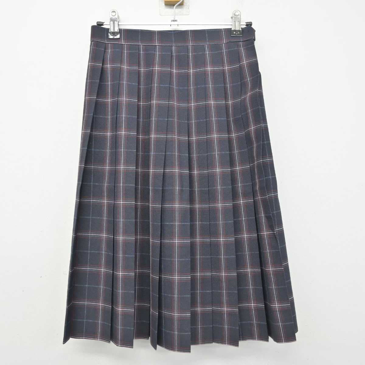 【中古】山形県 米沢市立第一中学校 女子制服 3点 (シャツ・スカート) sf078880