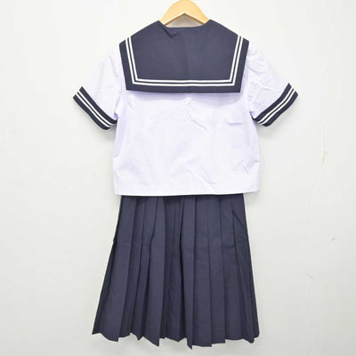 【中古】青森県 五所川原第三中学校 女子制服 3点 (セーラー服・スカート) sf078885