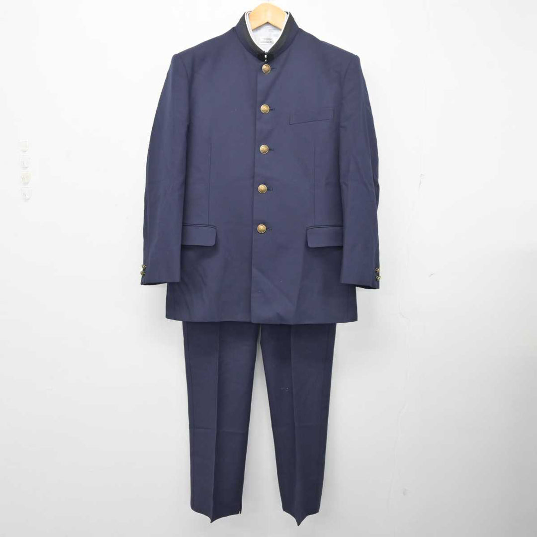 【中古】山形県 日本大学山形高等学校 男子制服 3点 (学ラン・シャツ・ズボン) sf078887