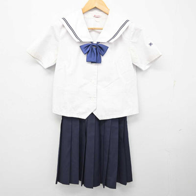 【中古】山形県 山形北高等学校 女子制服 3点 (セーラー服・スカート) sf078890