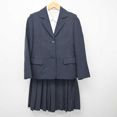 【中古】山形県 山形北高等学校 女子制服 4点 (ブレザー・シャツ・スカート) sf078891