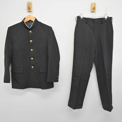 【中古】静岡県 北浜中学校 男子制服 2点 (学ラン・ズボン) sf078904