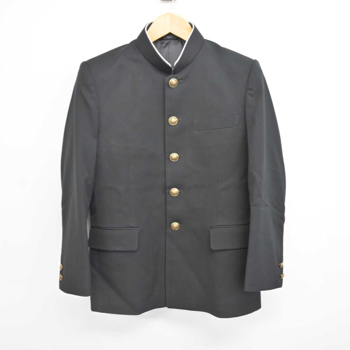 【中古】静岡県 北浜中学校 男子制服 2点 (学ラン・ズボン) sf078904