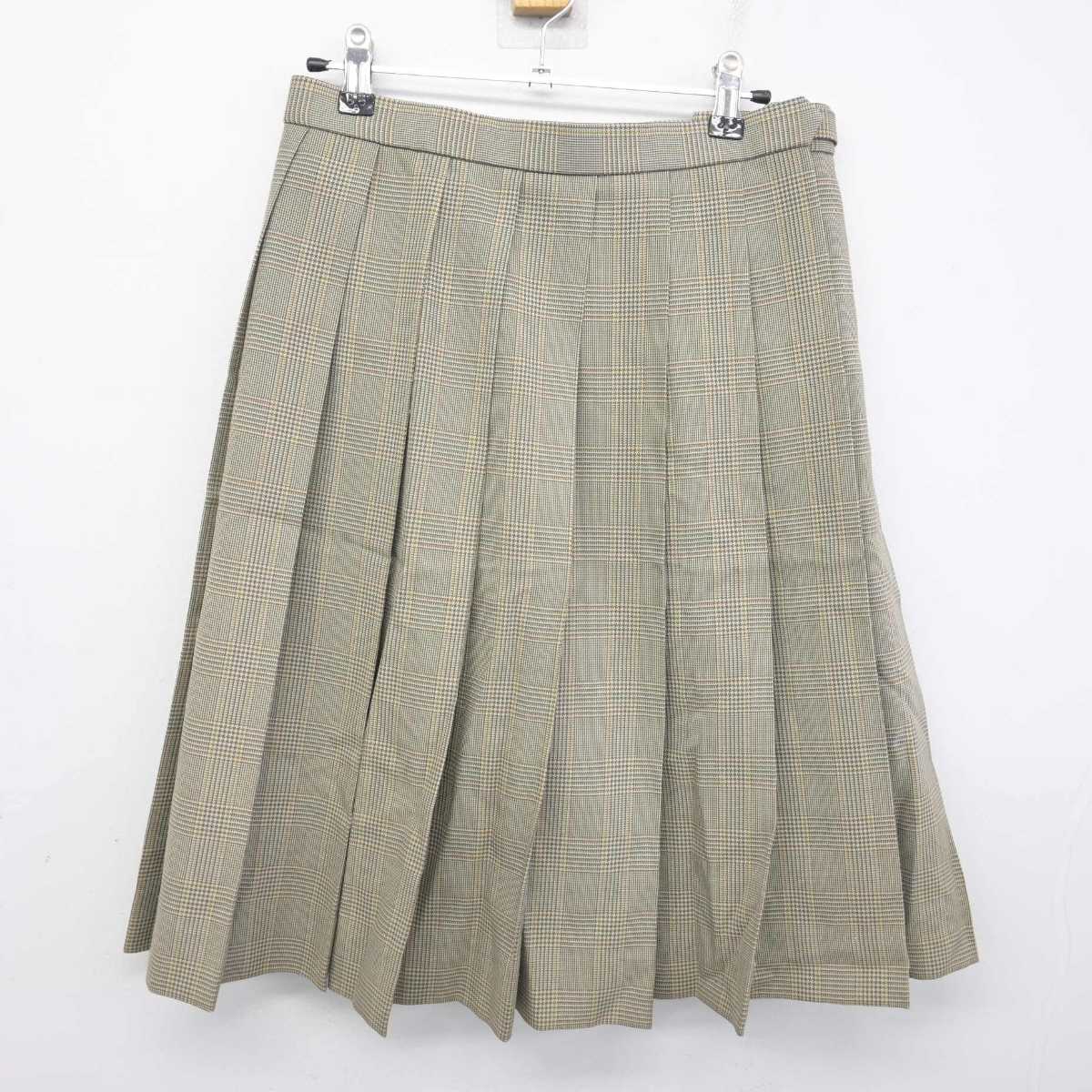 【中古】愛媛県 松山西中等教育学校 女子制服 3点 (ブレザー・スカート) sf078913