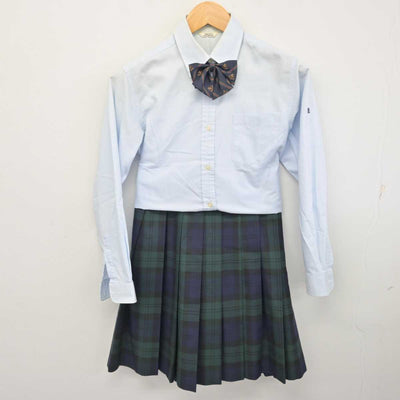 【中古】千葉県 千葉敬愛高等学校 女子制服 6点 (ブレザー・シャツ・スカート) sf078918