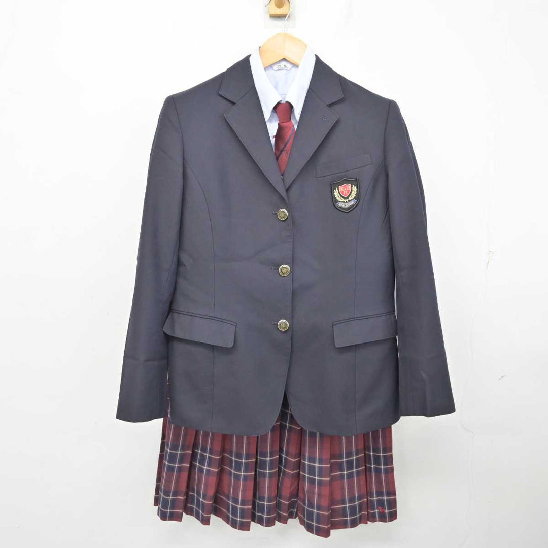 中古】熊本県 菊池農業高等学校 女子制服 5点 (ブレザー・ニット 中古】熊本県 菊池農業高等学校 女子制服 5点 (ブレザー・ニット