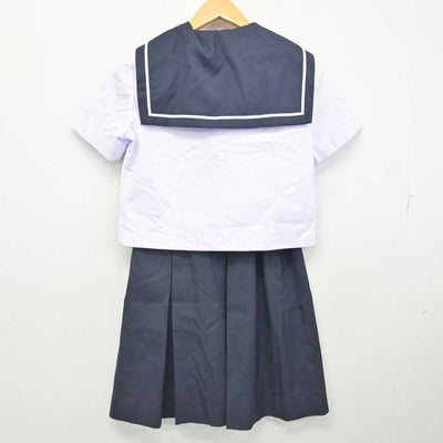 【中古】宮城県 五橋中学校 女子制服 3点 (セーラー服・スカート) sf078947