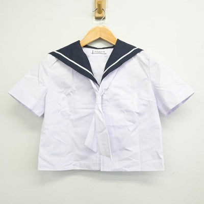 【中古】宮城県 五橋中学校 女子制服 3点 (セーラー服・スカート) sf078947