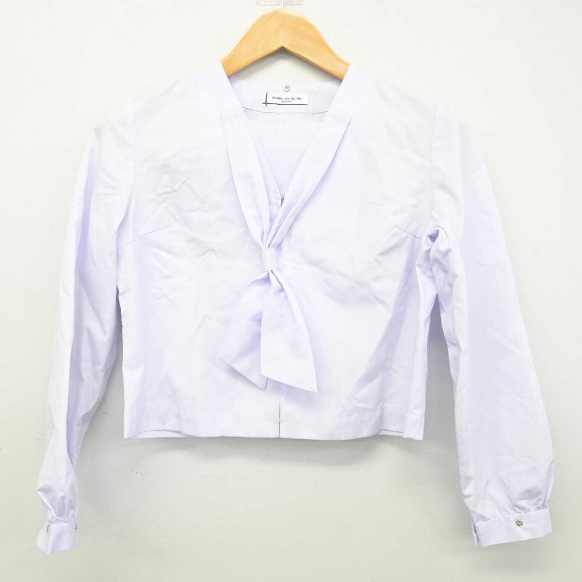 【中古】宮城県 五橋中学校 女子制服 4点 (セーラー服) sf078948