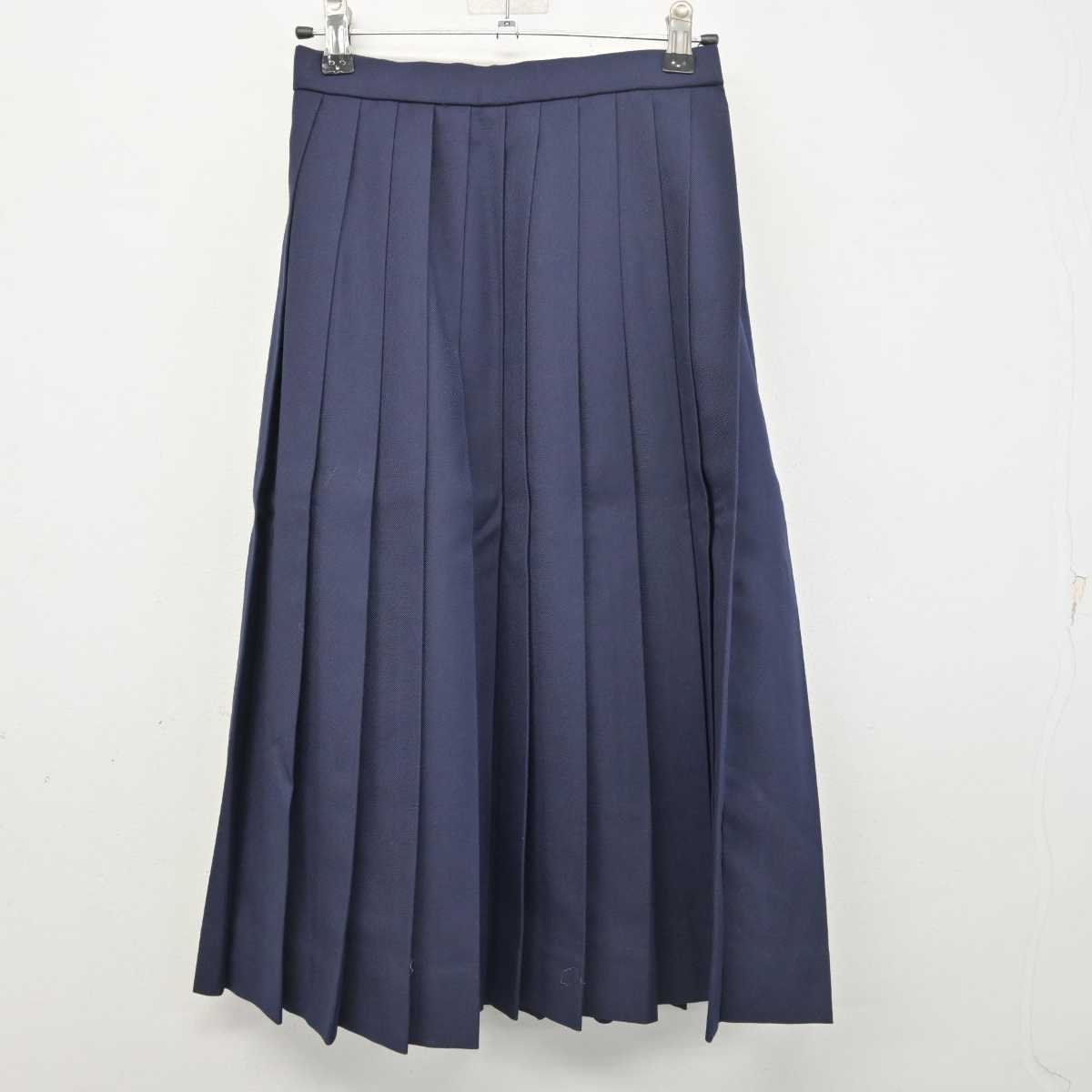 【中古】栃木県 山辺中学校 女子制服 3点 (ブレザー・ベスト・スカート) sf078955