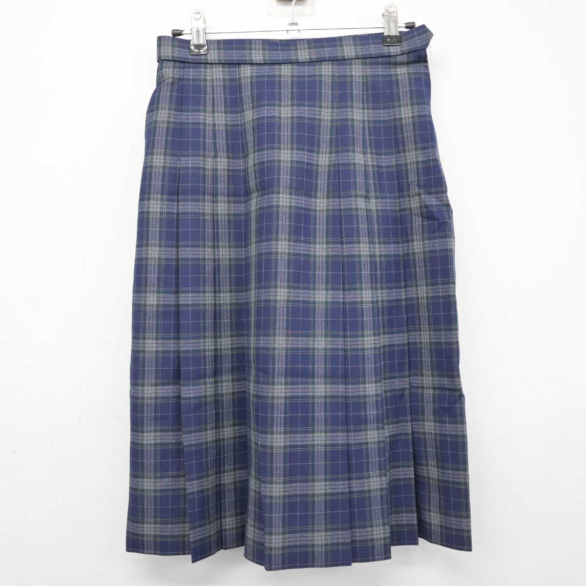 【中古】宮城県 鶴谷中学校 女子制服 4点 (ブレザー・シャツ・スカート) sf078956