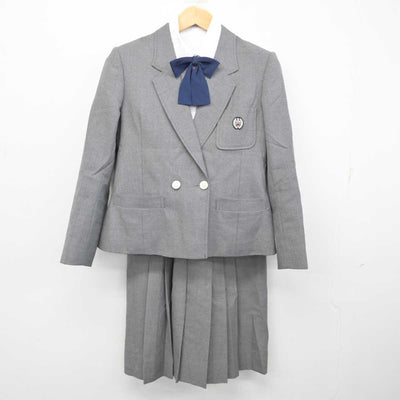 【中古】大阪府 四天王寺高等学校 女子制服 4点 (ブレザー・シャツ・スカート) sf078960